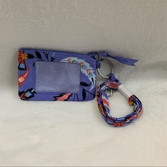 NWT Zip ID & Lanyard- Mural Garden​​ - Picture 1 of 3